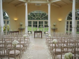 Amaranthyne Weddings - Orangery - Stapleford Park